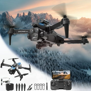 Drone with Camera 1080P HD Foldable Drone for Beginners and Kids, Quadcopter with with Carrying Case,360° Flip, Waypoint Fly