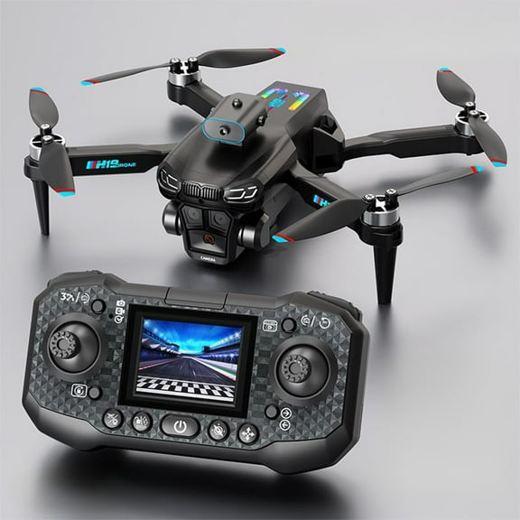Drone with Camera, 4K FPV Dual Camera with Optical Flow Stabilization, One-Key Takeoff/Landing, Foldable Design for Beginners, Teens and Adults
