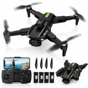 VILINICE 1080P Drone with Cameras for Adults, Foldable FPV Quadcopter with Brushless Motor, Obstacle Avoidance, Gesture & Trajectory Control, Headless Mode, Video HD Dual-Camera Drones for Beginners