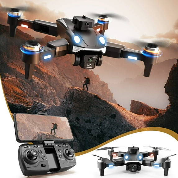 Drone with Camera for Adults,Easy Operation Drones for Beginners,Walmart Liquidation,Drones Gift for Adults Beginners,Long Range Drone