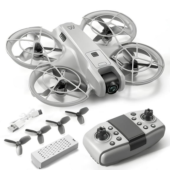 Drone with Camera for Kids and Beginners, 1080P FPV Live Video, Brushless Motors, 30 Min Flight Time, Easy to Fly with Altitude Hold, for Outdoor Fun