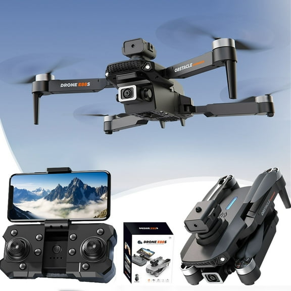 Drones for 10 Year Old Boys - Brushless Motor Drone With 1080P Camera 2.4G WIFI FPV RC Quadcopter With Headless Mode, Follow Me, Altitude Hold, Obstacle Avoidance Toys Gifts For Kids Adults