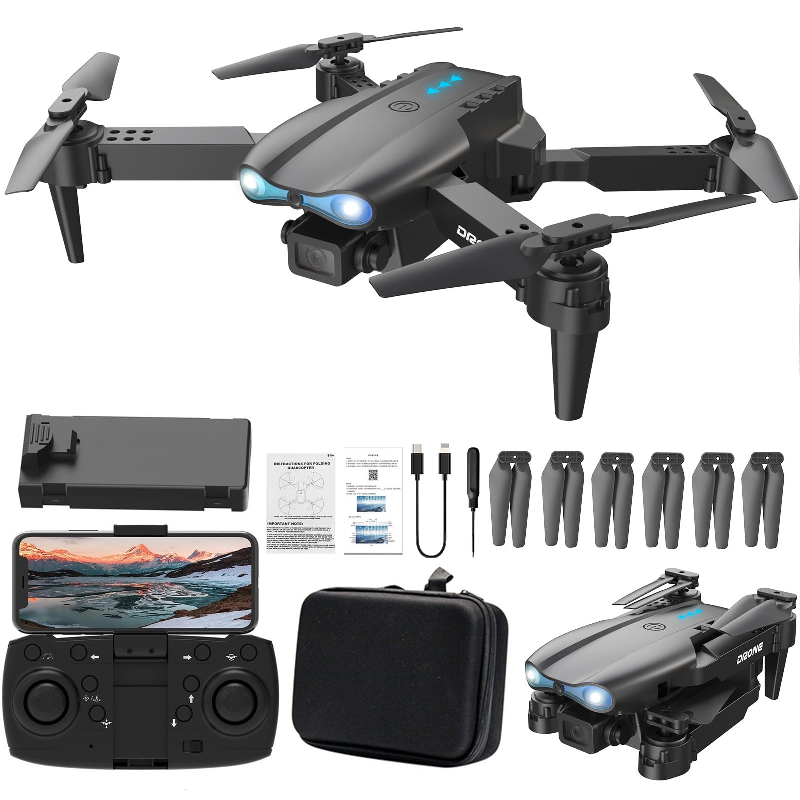 Drones voor kinderen en volwassenen - camera's, FPV, GPS Drones voor kinderen en volwassenen - camera's, FPV, GPS