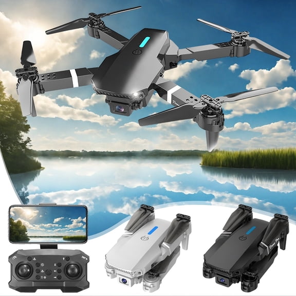 Drones With Camera for Adults Fmlxio Drone With 1080P HD FPV Camera Remote Control Toys Gifts For Boys Girls With Altitude Hold Headless Mode Start Speed Adjustment on Clearance