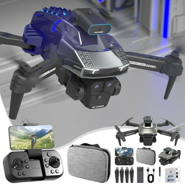 RYDCOT Foldable WiFi FPV Drone with Dual 1080P Cameras, Altitude Hold and Follow-Me Mode for Beginners RC Helicopter Toy with Remote Control