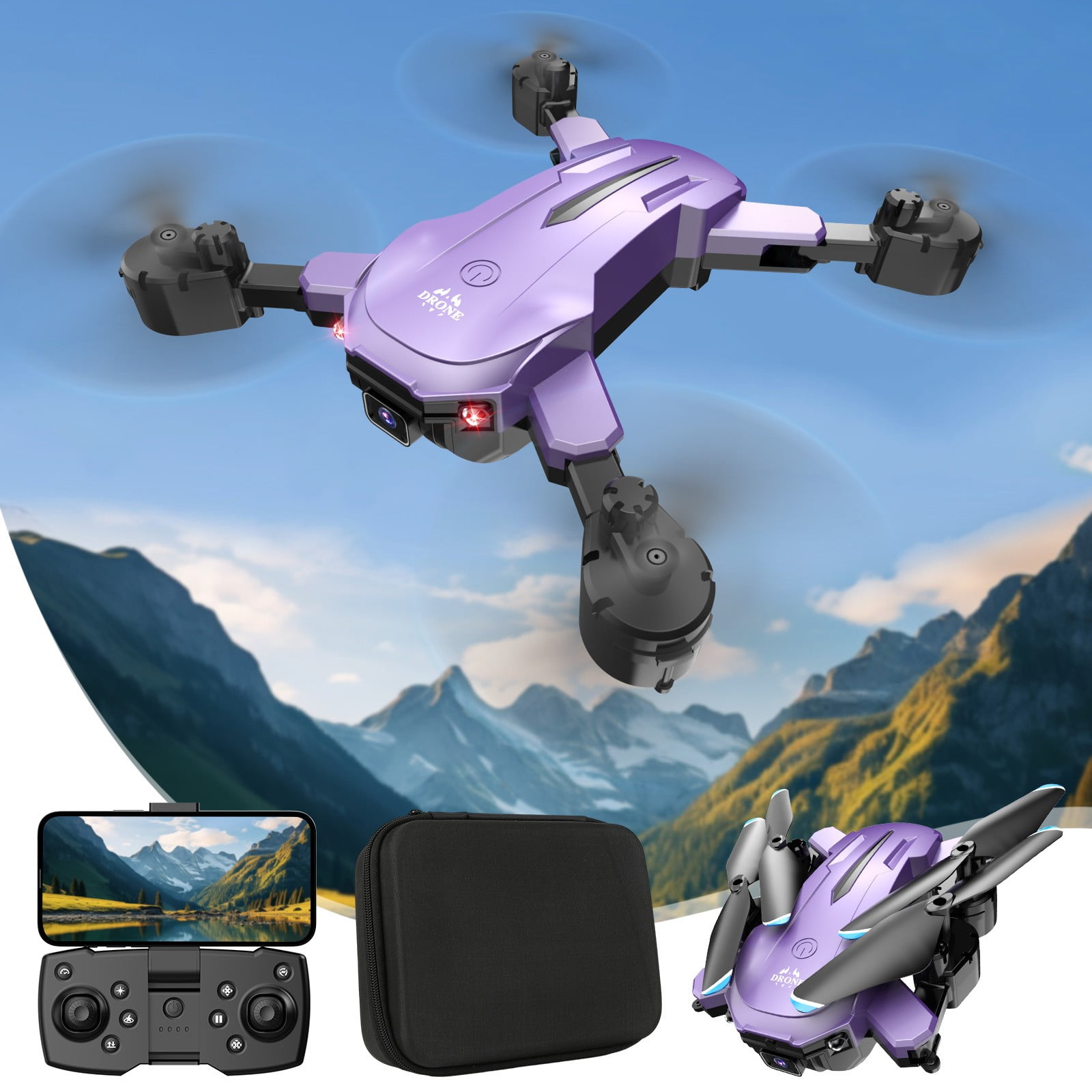 Drones on Sale Clearance Drones for Kids 812 WiFi FPV Drone with 1080P