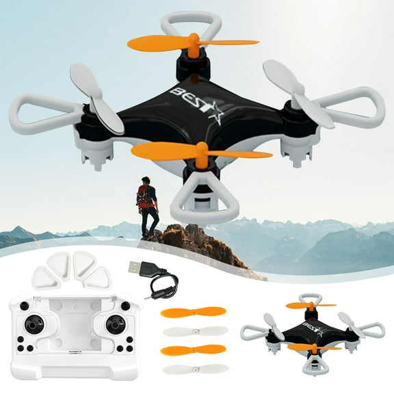 Drones for Adults Clearance, Border New Drone Mini Remote Control Aircraft Toy Miniature Aircraft Fixed Height Quadcopter Aircraft Model