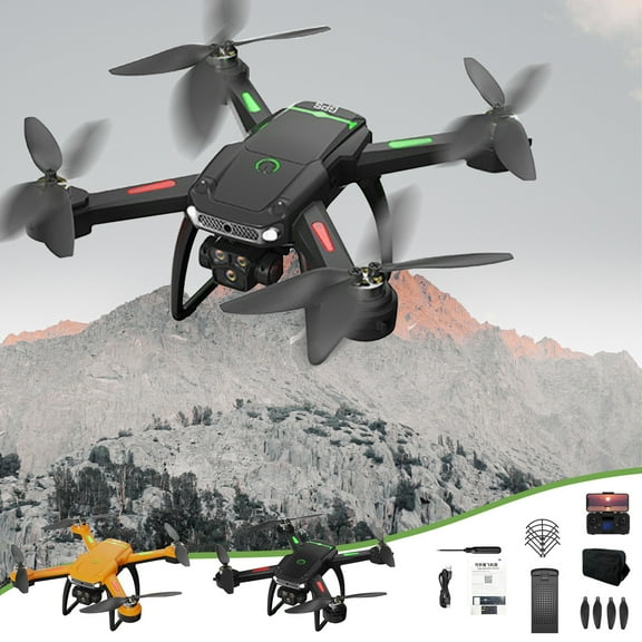 Drones for Adults Clearance, Optical Positioning Brushless Motor UAV Modulation HD Aerial Photography Aircraft To Avoid Obstacles All Sides