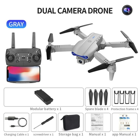 Drones for Kids 8-12, K3 Folding UAV 4K Camera Four Aircraft HD Aerial Camera Remote Control Aircraft