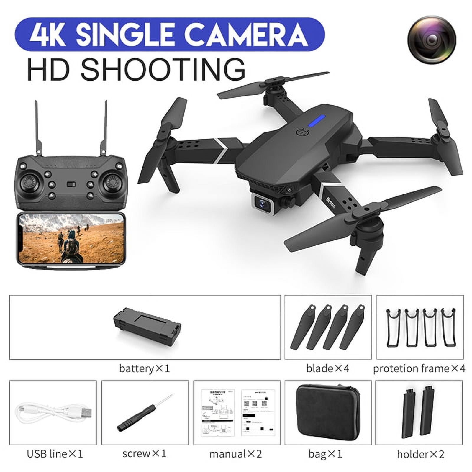 Single blade best sale drone