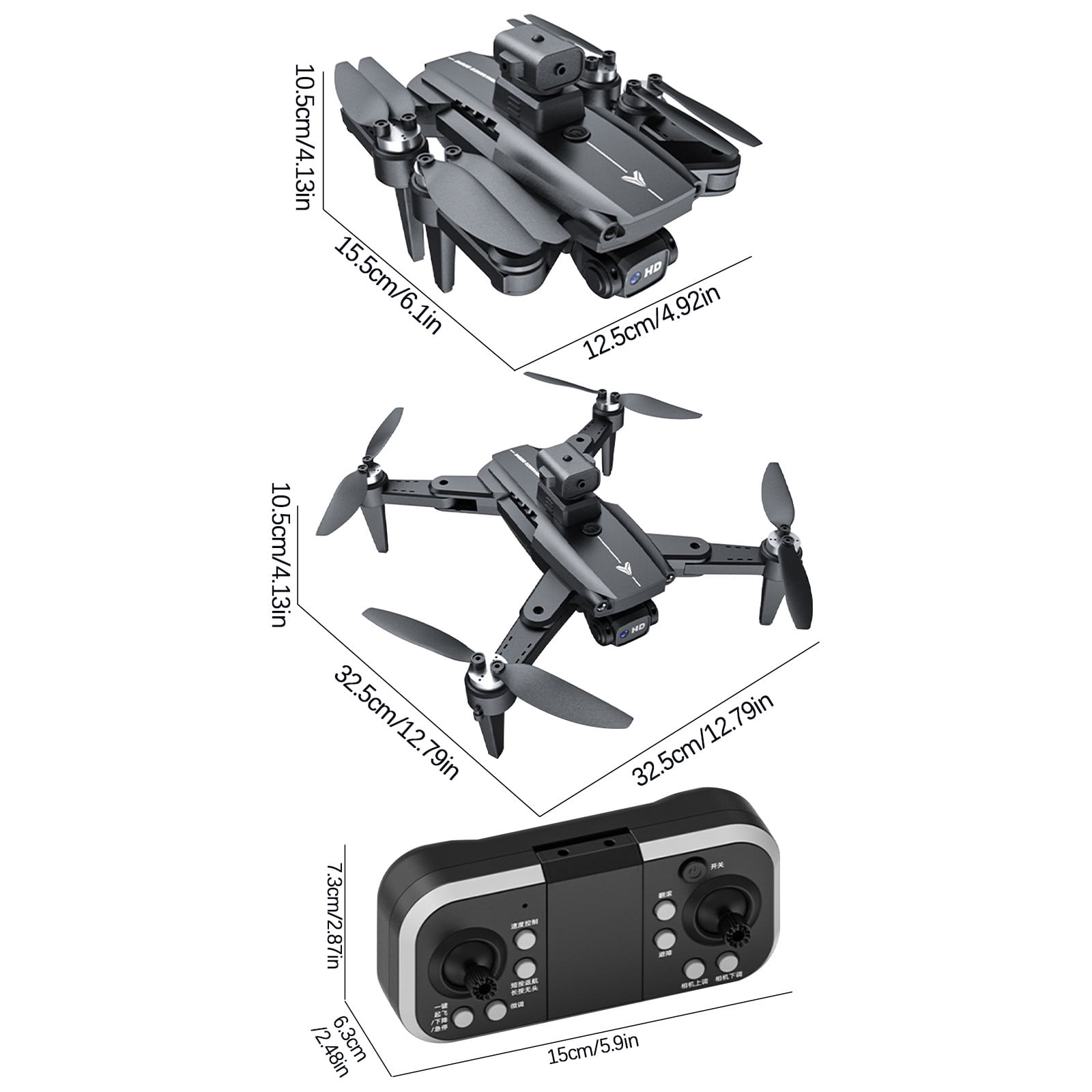 Drones with Cameras in Clearance Brushless Drone High-definition Aerial ...