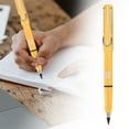 thumbnail image 1 of Drongq 1pc Infinity Pencil, Reusable Everlasting Pencil No Sharpening, Forever Pencil for Writing Drawing Unbreakable Magic Pencil for Classroom, Colored Inkless Pencil Replace Mechanical Pen, Yellow, 1 of 9