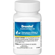 Drontal Tablets for Cats & Kittens, 2-16 lbs