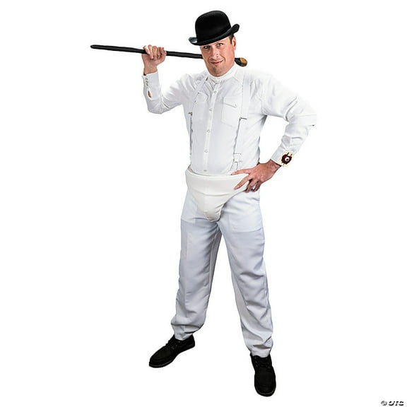 Mens A Clockwork Orange Droogs Costume One Size