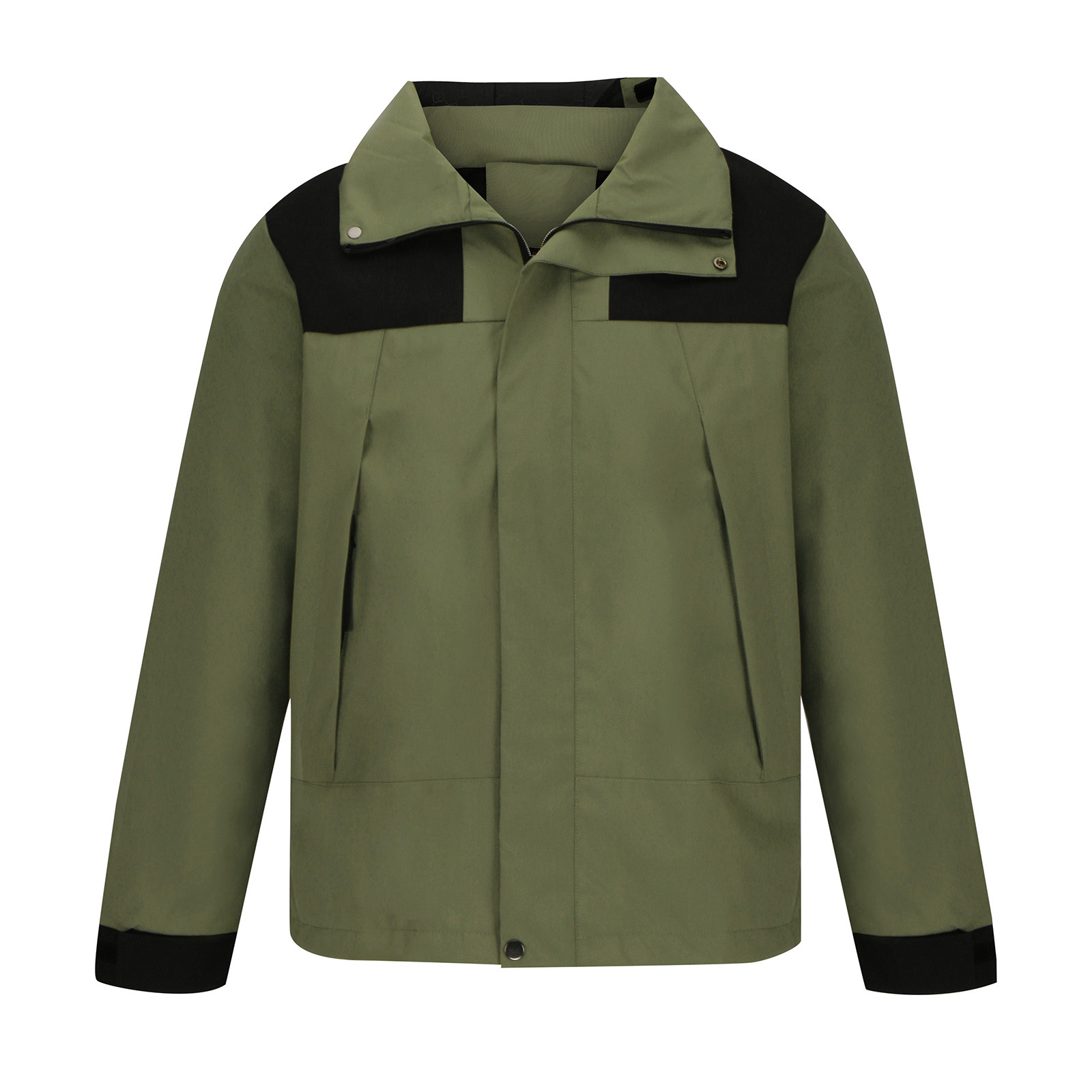 DroolingDog Winter Coats for Mens Zipper Sun Protection Casual Hooded