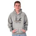 thumbnail image 1 of Drop BBQ Steak Funny Lifestyle Hoodie Hooded Sweatshirt Men Brisco Brands X, 1 of 6