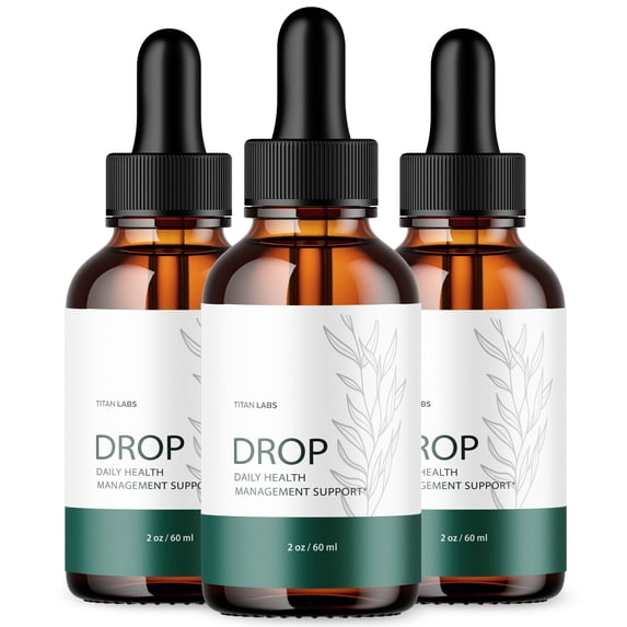 Drop - Daily Health Advanced Formula Drops to Support Active Lifestyle 90 Servings