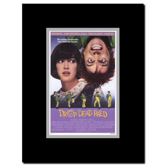Drop Dead Fred Framed Movie Poster