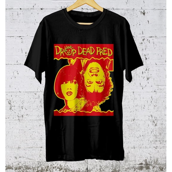 Drop Dead Fred Movie Heavy Cotton Black All Size T Shirt BL548