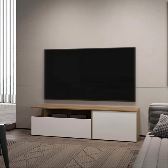 Drop - Down Door Access | Entertainment Setup in Living Room | Maintains a Clean Appearance