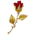Drop Enamel Rose Brooch Brooch Corsage Temperament Exquisite Pin