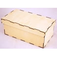 thumbnail image 1 of Drop Fit Wood Box 8.5 inch x 4.5 inch x 3.5 inchH, 1 of 2