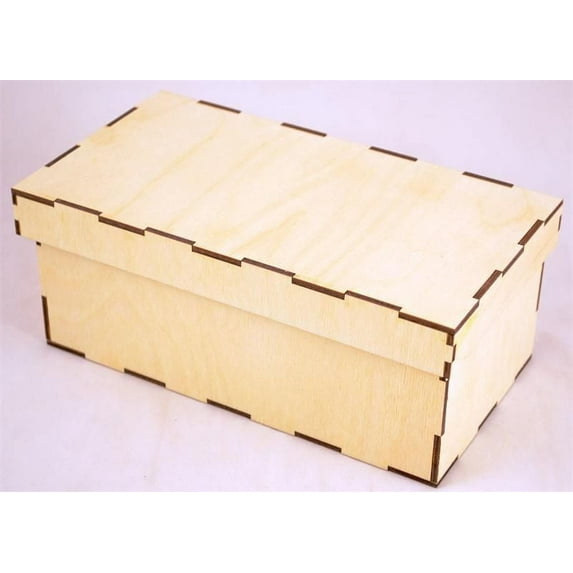 Drop Fit Wood Box 8.5 inch x 4.5 inch x 3.5 inchH