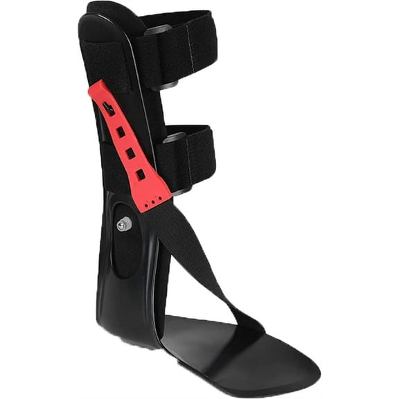 Drop Foot Brace Orthosis, Adjustable Ankle Orthosis, Night Foot Splint for Foot Lifter Paresis Stroke Tendonitis Hemiplegia Left,Right-L