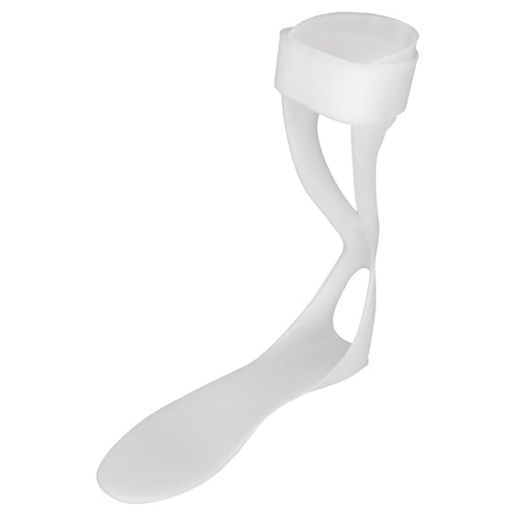 Drop Foot Corrector Ankle Orthosis Straightener AFO Support Splint Ultra Slim Cuttable for Therapy L Over 42 CHN Right