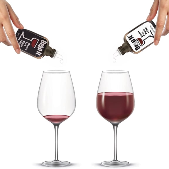 Drop It Wine Drops Combo Pack, Original and Tastings 2 Pack, 10ml Bottles