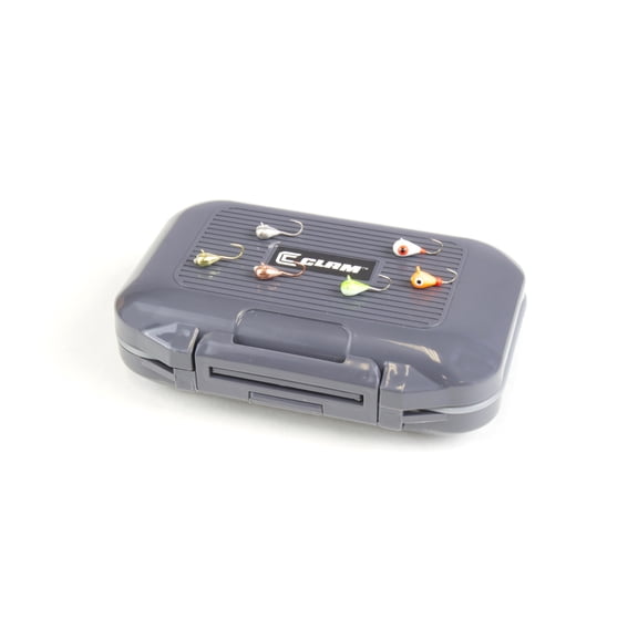 Drop Jig Kit w/ Small Jig Box, Size 14, 1/32oz, Assorted Colors