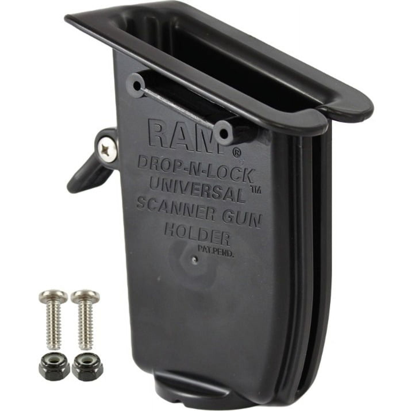 Drop-N-Lock Scanner Gun Holder