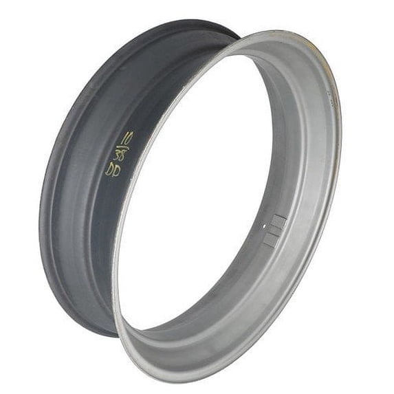Drop Rear Rim - 10" x 38" Silver Mist