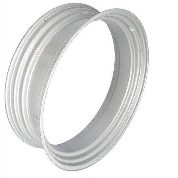 Drop Rear Rim - 11" x 38" 3-7/8" Center Drop Width Silver Mist