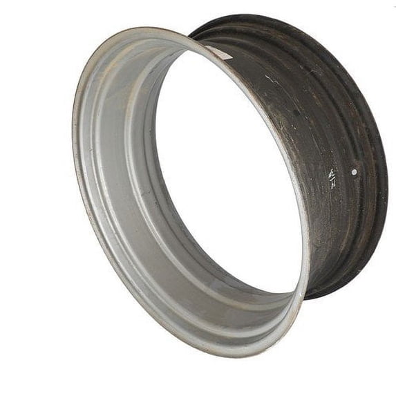 Drop Rear Rim - 14" x 38" Drop Rear Rim Silver Mist