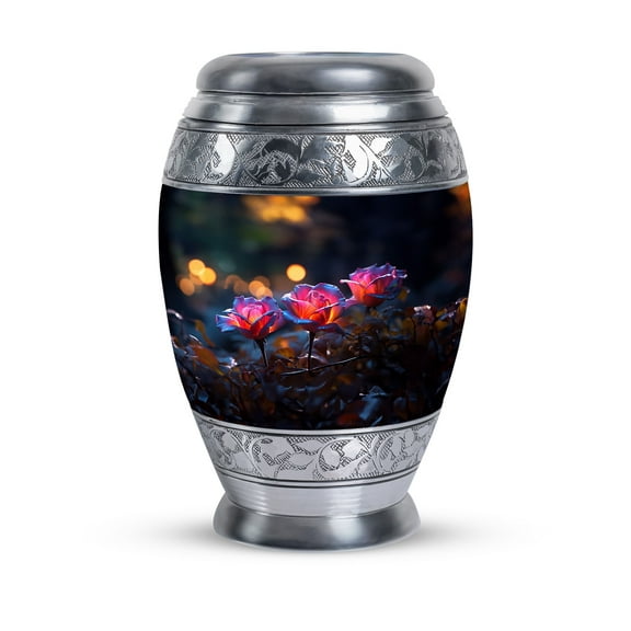 Drop Rose Paradise Urn, Memorial Urns For Ashes Adult Female Mom, Large Urns For Human Ashes Adult Male 10 Inch, Urn For Human Ashes Adult, Urn For Human Ashes Adult Male, Burial Urns For Human Ashes