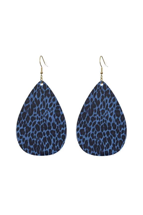 Drop Shaped Acrylic Earrings Modern Chic Dangle Earrings For Sensitive Ears Easy To Wear For Girlfriend Wife Friend Funny Llamas Alpacas (3)