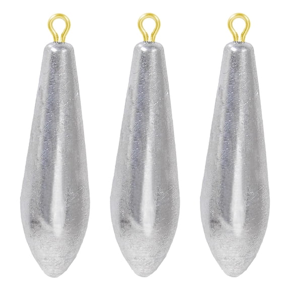 Drop Shot Fishing Weights Kit Lead Freshwater Sinkers Bcasting Removable Saltwater Streamlined
