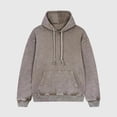 thumbnail image 1 of Drop Shoulder Blank Custom Logo Oversized Vintage hoodie Unisex Men Women Wholesale Acid Wash HOODIE (camel,L), 1 of 6