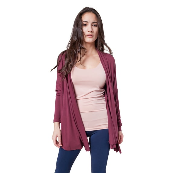 Drop Shoulder Long Sleeve Cardigan