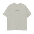 thumbnail image 1 of Drop Shoulder Stolen Ivory Trucker T-Shirt, 1 of 3