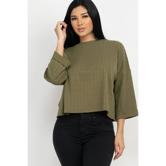 Drop Shoulder Top