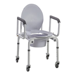 Commode Offside Drop Arm Bedside Commode