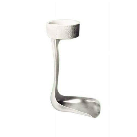 Drop-foot brace, polypropylene, left, medium