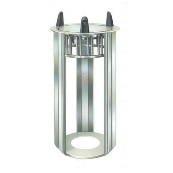 Drop-in dispenser- open to hold 8.25 to 9.13in. plates