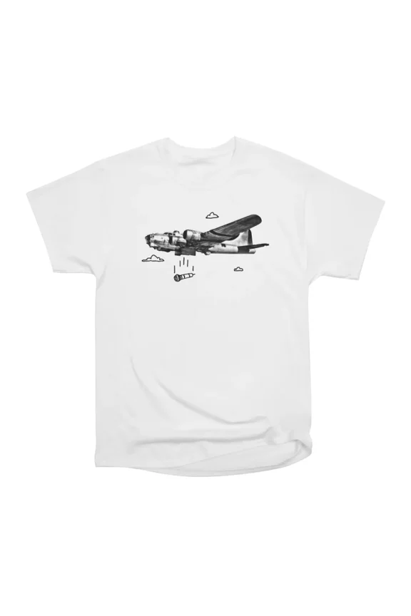 Drop mics not bombs T-Shirt Tee Gift For Him Merch For Her Apparel For Friend