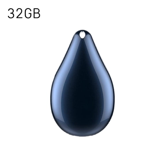 Droplet Pendant Digital Voice Recorder, 68H Voice Activated Recorder for Meetings, Mini Noise Reduction&One-key Long Recording,Password Protection, Usb Pocket Portable Recording Device