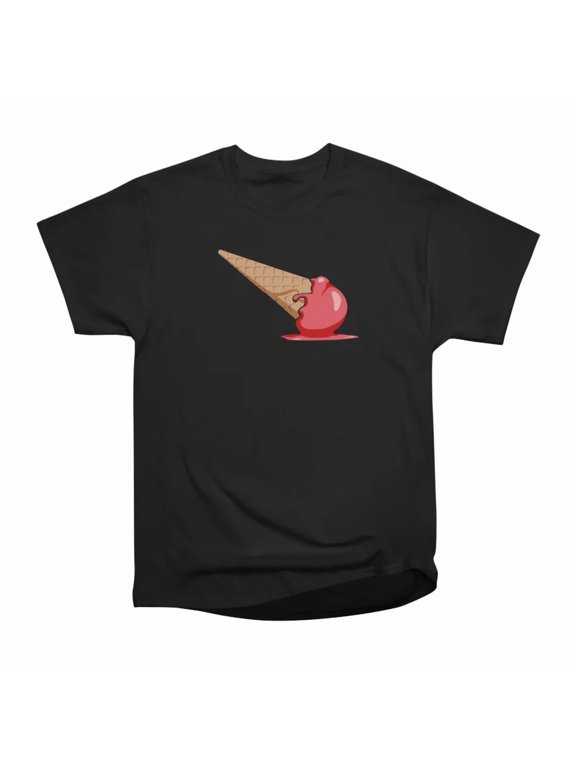 Dropped Ice Cream T-Shirt Tee Gift For Him Merch For Her Apparel For Friend