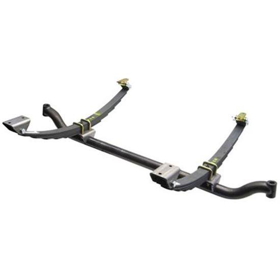 Dropped Semi-Elliptical Gasser Axle Kit, Chevy Spindle, 4 Inch Drop