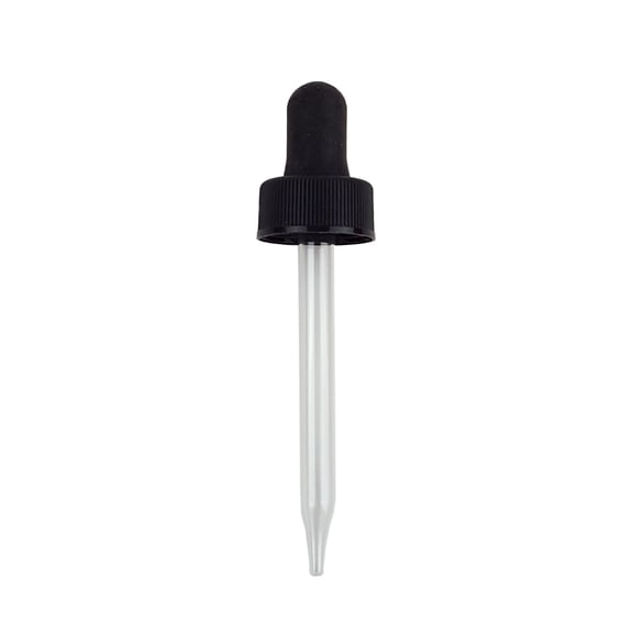 Dropper Assembly for a 1 ounce bottle with a 20/400 cap. Case 144.